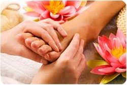 Foot spa massage